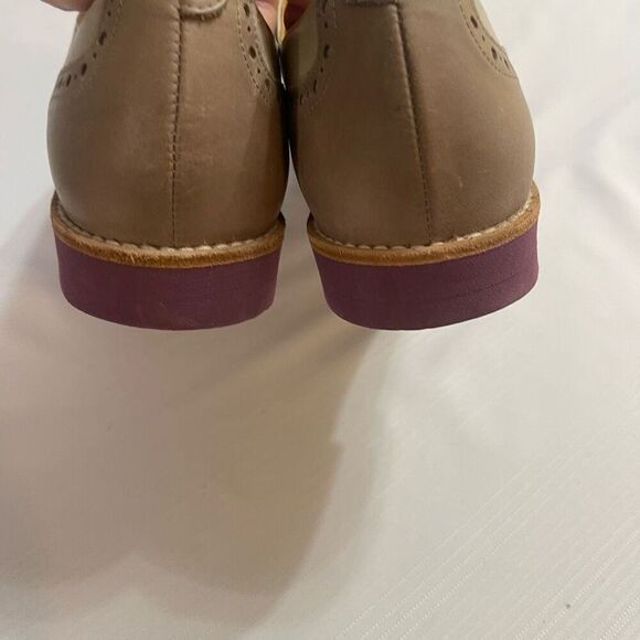 T&F Slack Shoemakers Oxford Shoes Size 38 1/2 US 8 - Picture 4 of 9